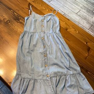 Denim dress